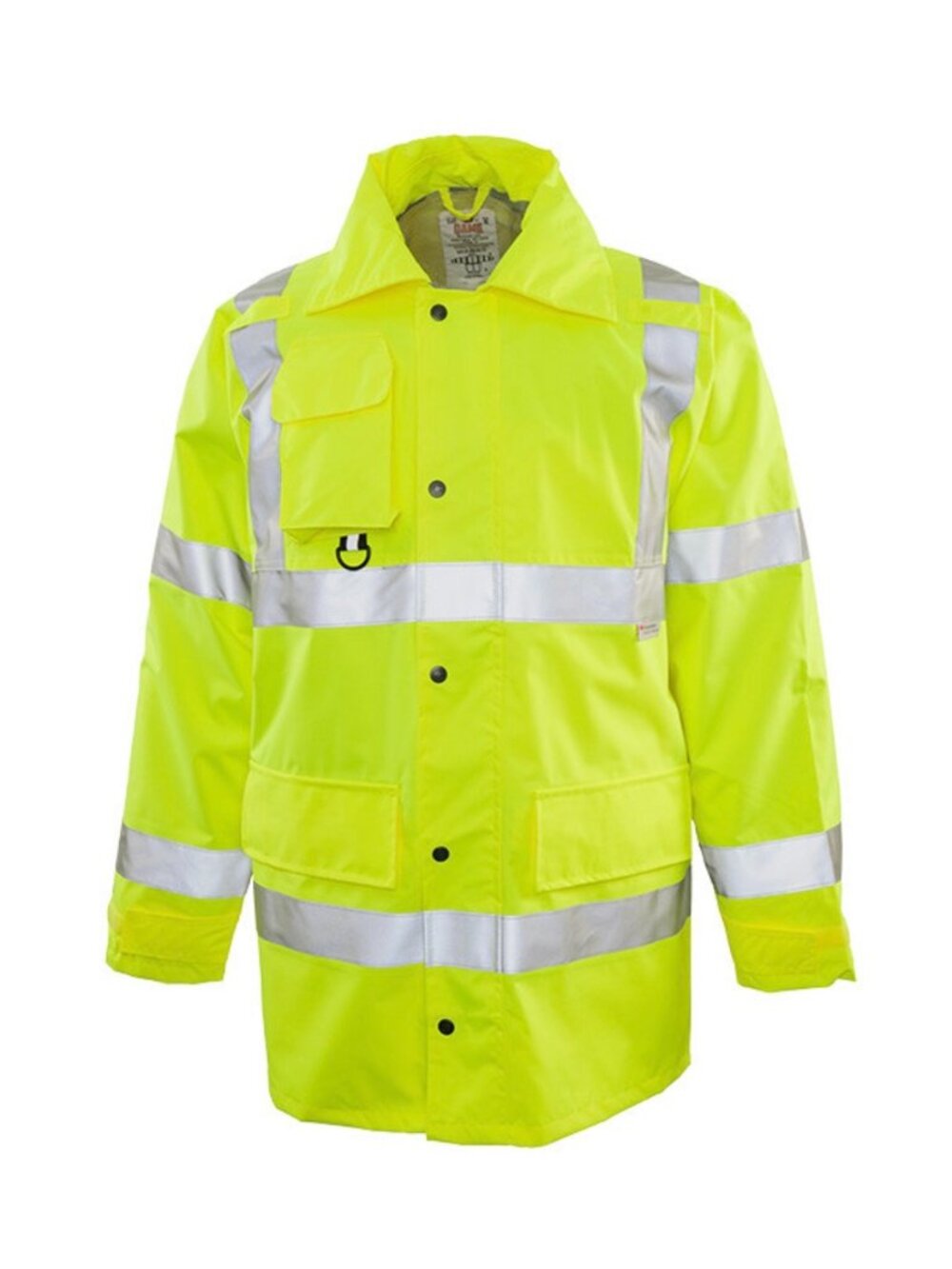 NWT Game Workwear Hi-Vis Rain Jacket Mens 2XL 1340